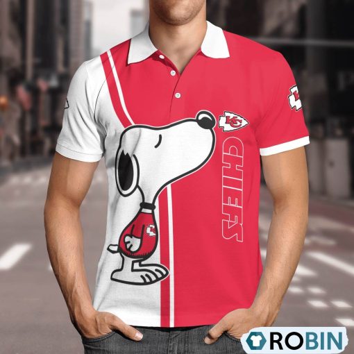 Kansas City Chiefs Snoopy Polo Shirt, Kansas City Chiefs Merchandise