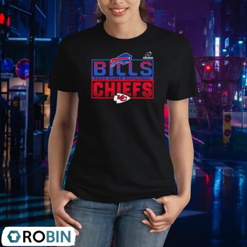 Kansas City Chiefs Vs Buffalo Bills 2023 Super Divisional Unisex Shirt