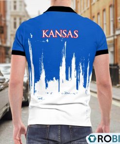 Kansas Jayhawks Lockup Victory Polo Shirt, Kansas Jayhawks Clothing