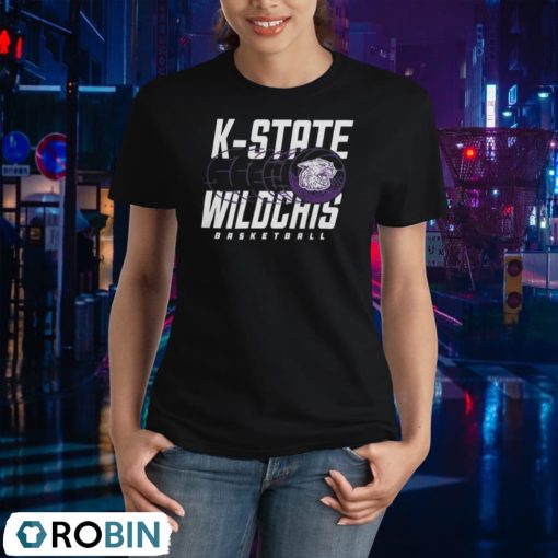Kansas State Wildcats Basketball Logo 2024 Shirt