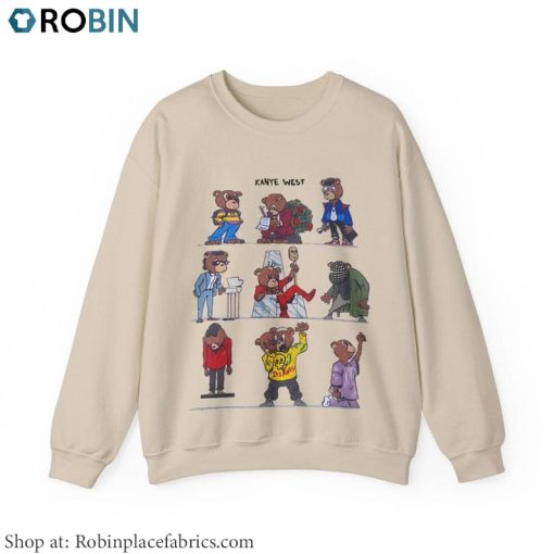 Kanye West Bears Sweatshirt , Hoodie, Sweatshirt Unisex Gift For Friend