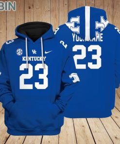 Kentucky Wildcats football Logo Design Hoodie