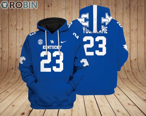 Kentucky Wildcats football Logo Design Hoodie