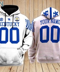 Kentucky Wildcats football White Hoodie