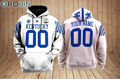Kentucky Wildcats football White Hoodie