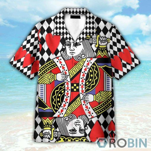 King Of Heart Couple Cosplay Costume Hawaiian Shirt