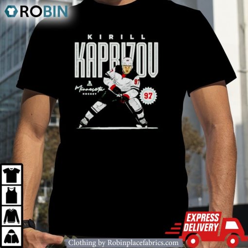 Kirill Kaprizov Minnesota Card Hockey Shirt