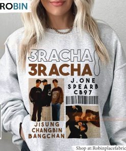 Kpop Unisex T-Shirt, Hoodie, Sweatshirt , Stray Kids 3racha Shirt Unisex Hoodie