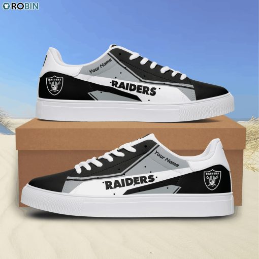 Las Vegas Raiders Color Design Personalized Stan Smith Sneakers