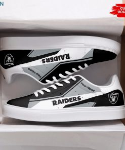 Las Vegas Raiders Color Design Personalized Stan Smith Sneakers Las Vegas Raiders Color Design Personalized Stan Smith Sneakers