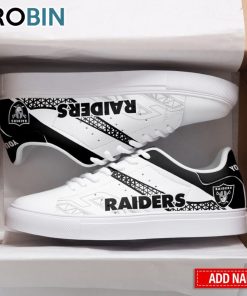 Las Vegas Raiders Custom Name Stan Smith Sneakers Las Vegas Raiders Custom Name Stan Smith Sneakers