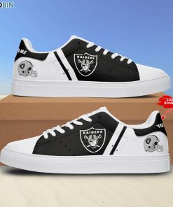 Las Vegas Raiders Football Custom Name Stan Smith Sneakers