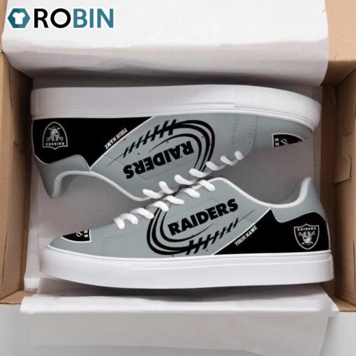Las Vegas Raiders Football Design Personalized Stan Smith Sneakers