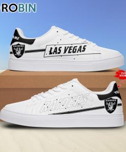 Las Vegas Raiders Football Personalized Stan Smith Sneakers Las Vegas Raiders Football Personalized Stan Smith Sneakers