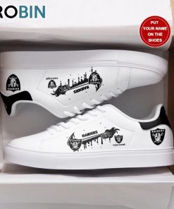 Las Vegas Raiders Logo Nike Drip Design Personalized Stan Smith Sneakers