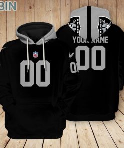 Las Vegas Raiders Teams Hoodie Custom Name and Number
