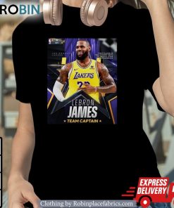 Lebron James First Player In Nba History With 20 Nba All-Star Appearances Team Captain Shirt Lebron James First Player In Nba History With 20 Nba All-Star Appearances Team Captain Shirt