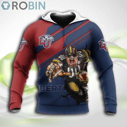 Liberty Flames NCAA Hoodie American Football