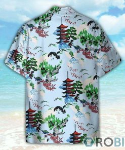 Loot Crate Firefly Mountain Pattern Hawaiian Shirt