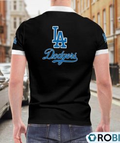 Los Angeles Dodgers American Flag Polo Shirt, Los Angeles Dodgers Gifts