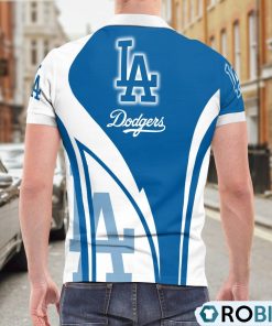 Los Angeles Dodgers Magic Team Logo Polo Shirt, Dodgers Fan Shirt for Sale