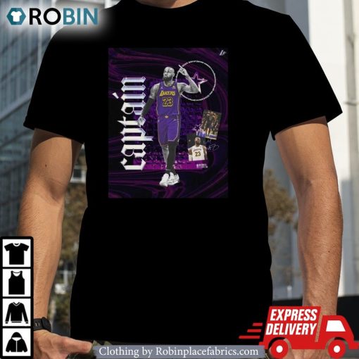 Los Angeles Lakers 20x Nba Allstar And 2024 All-Star Captain, Lebron James Unisex Shirt