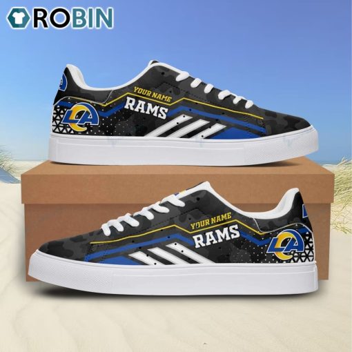 Los Angeles Rams Football Personalized Stan Smith Sneakers