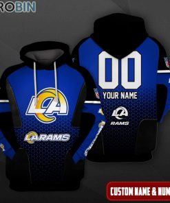 los-angeles-rams-polygon-pattern-design-3d-hoodie-1