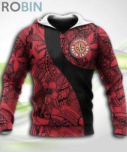 Louisiana Ragin Cajuns NCAA Hoodie Polynesian