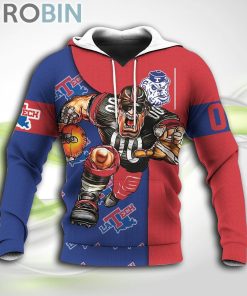 Louisiana Tech Bulldogs NCAA Hoodie Football Go On