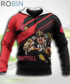 Louisville Cardinals NCAA Hoodie American Football