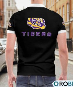 LSU Tigers American Flag Polo Shirt, LSU Gear LSU Tigers American Flag Polo Shirt, LSU Gear