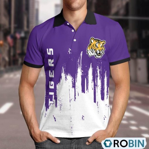 LSU Tigers Lockup Victory Polo Shirt, LSU Tigers Team Gifts