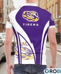 LSU Tigers Magic Team Logo Polo Shirt, LSU Tigers Fan Shirt