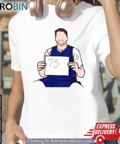 Luka Doncic 73 Points Cartoon Basketball Shirt