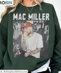 Mac Miller Sweatshirt, Country Music Hip Hop Long Sleeve Crewneck