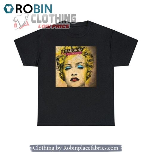 Madonna Album Cover Tshirt, Unisex Madonna Shirt, Madonna 80s Vintage Unisex Shirt