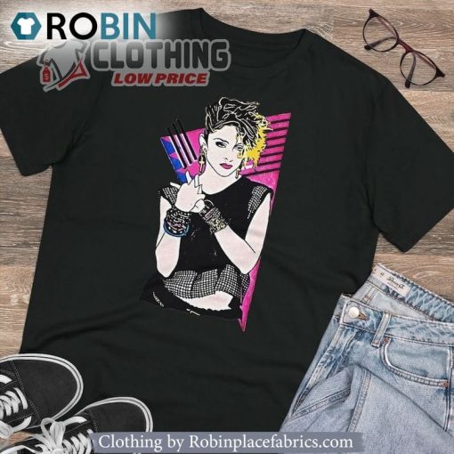 Madonna Bedtime Stories Men’s Black Tee Clothing Tshirt