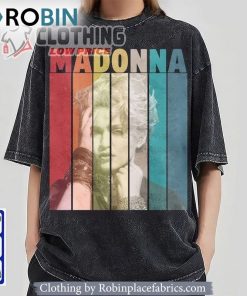 Madonna Retro Vintage Unisex Shirt, Hoodie, Sweatshirt, Madonna Shirt, Vintage Madonna Shirt World Tour 2024