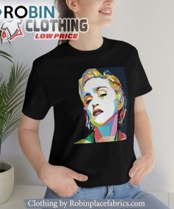 Madonna Tshirt, Womens Fitted Tshirt, Music Clothes
