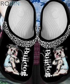 Mamas Boy Bulldog Camo Crocs For Dog Love