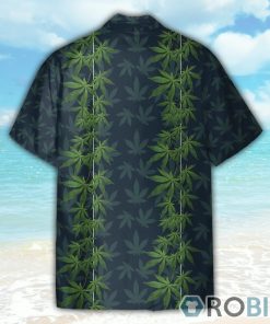 Marijuana Cannabis Leaves Hawaiian Shirt
