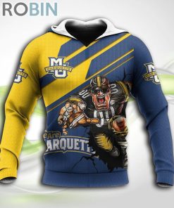 Marquette Golden Eagles NCAA Hoodie American Football