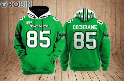 Marshall Thundering Herd football Hoodie Custom Name and Number