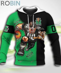 Marshall Thundering Herd NCAA Hoodie Football Go On