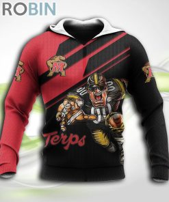 Maryland Terrapins NCAA Hoodie American Football