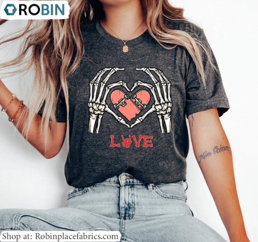 Mean Girls Shirt, Skeleton Love Crewneck Unisex Hoodie
