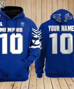 Memphis Tigers football Hoodie Custom Name and Number
