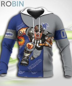 Memphis Tigers NCAA Hoodie Football Go On