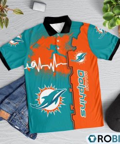 miami-dolphins-heartbeat-polo-shirt